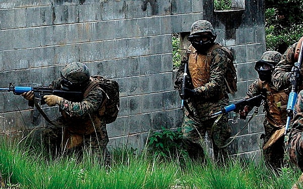 Military operations in urban terrain training