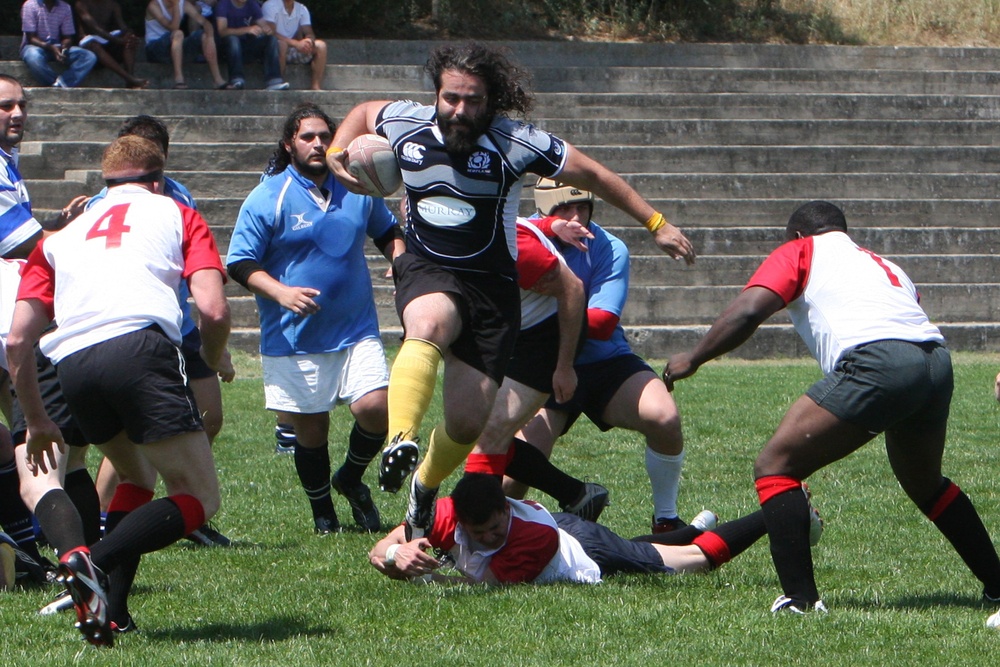 Warriors and Diplomats on the Pitch, 22nd Marine Expeditionary Unit Rugby Team Makes Friends of Opponents