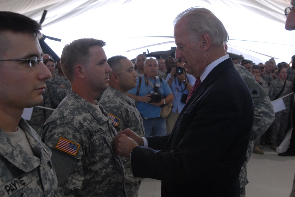 Vice President Joe Biden visits Kosovo