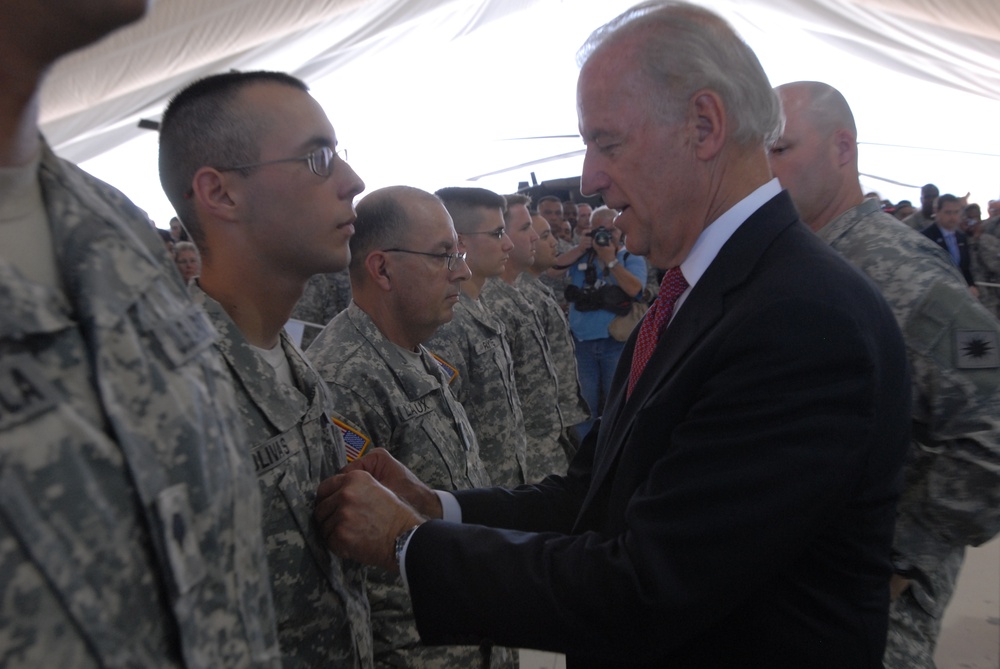 Vice President Joe Biden visits Kosovo