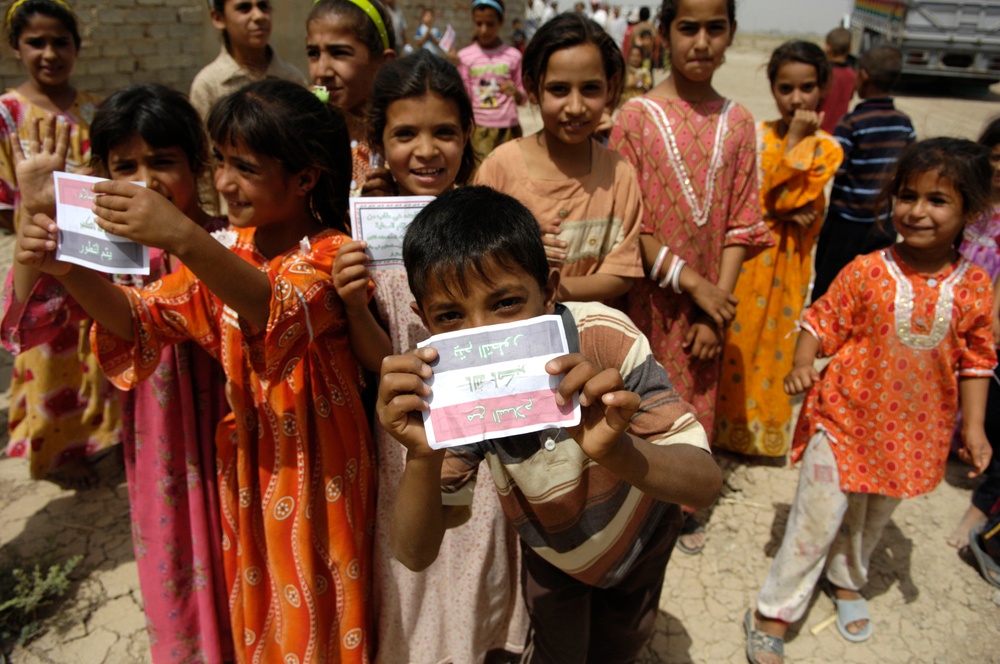 Humanitarian Assistance Mission in Abu Fayad, Diyala Province, Iraq