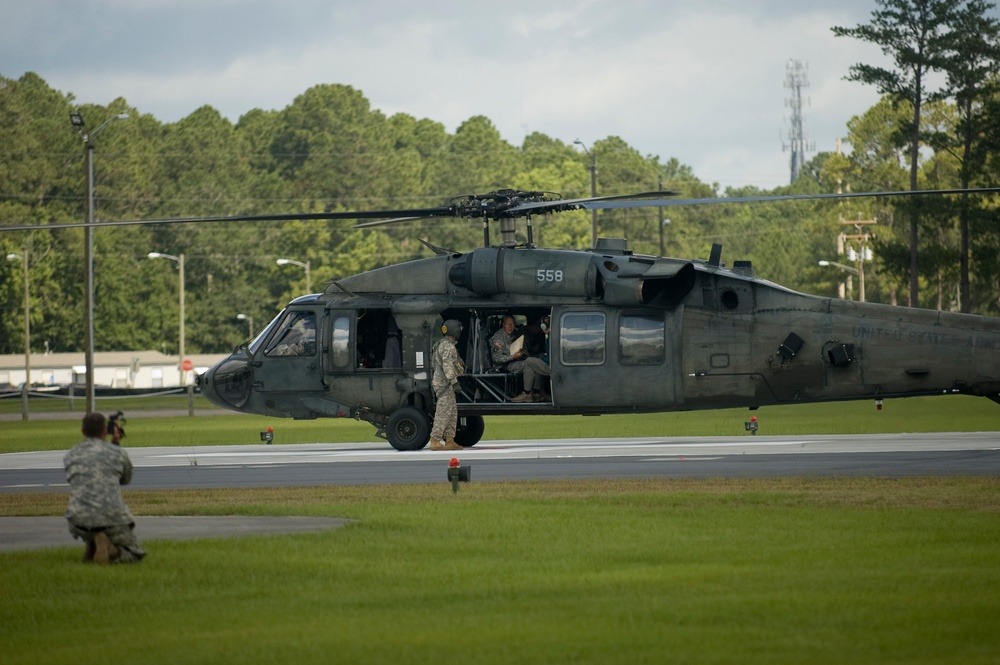 Oregon Senators Visit Fort Stewart