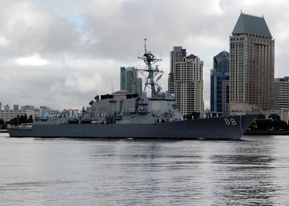 USS Preble in San Diego