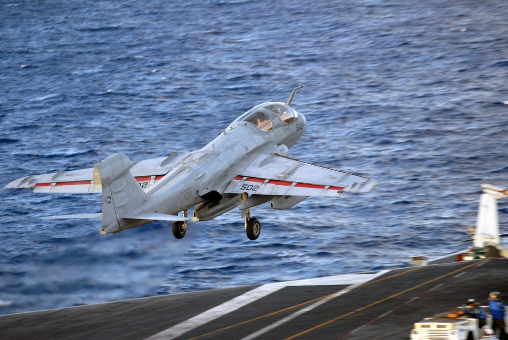 Prowler on USS Ronald Reagan