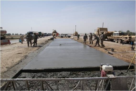 Civil Engineer Airmen Answer Army's Call