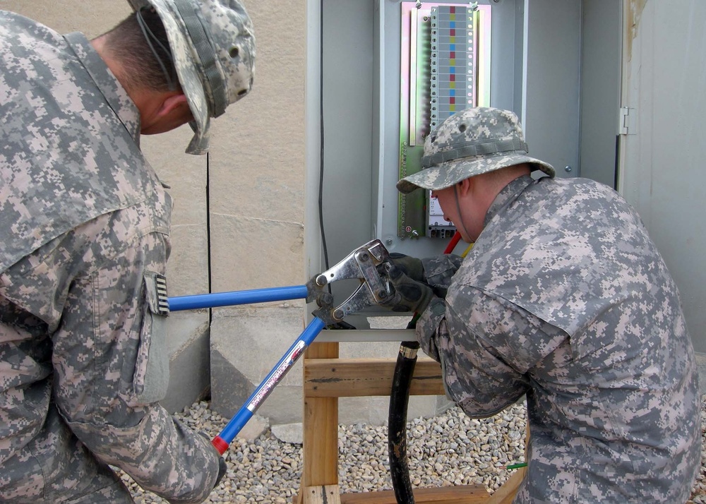 Civil Engineer Airmen Answer Army's Call