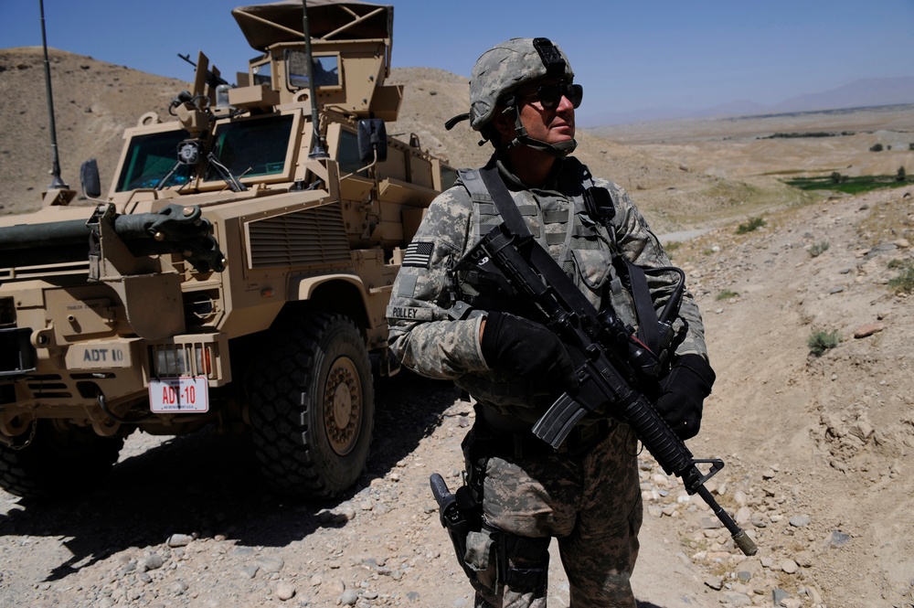 Missouri Air National Guard Airmen Provide Security for Nangarhar Agri-Business Development Team