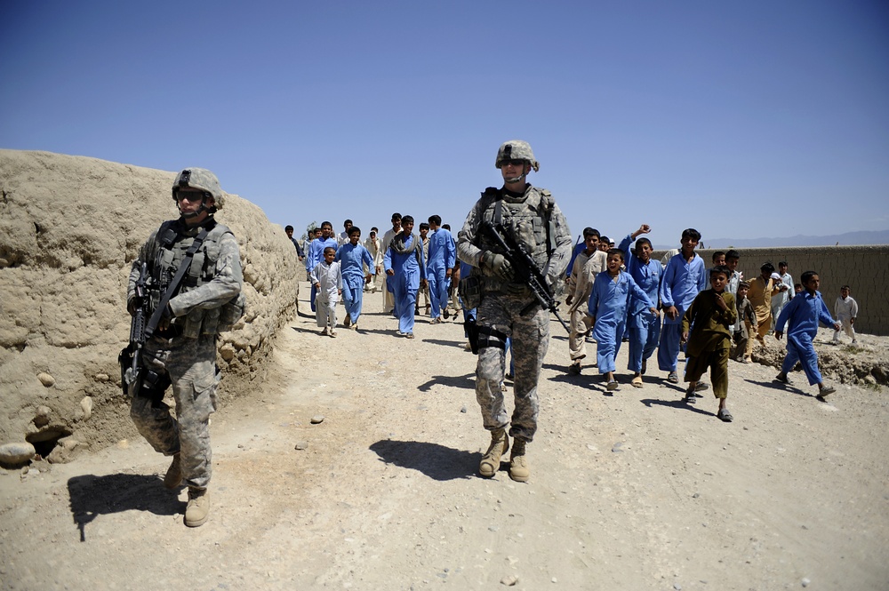 Missouri Air National Guard Airmen Provide Security for Nangarhar Agri-Business Development Team