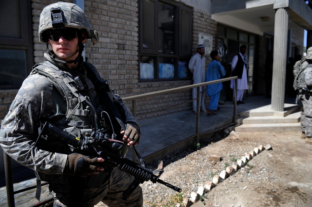 Missouri Air National Guard Airmen Provide Security for Nangarhar Agri-Business Development Team