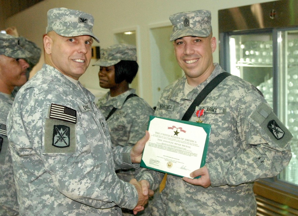 Bronze Star awarded