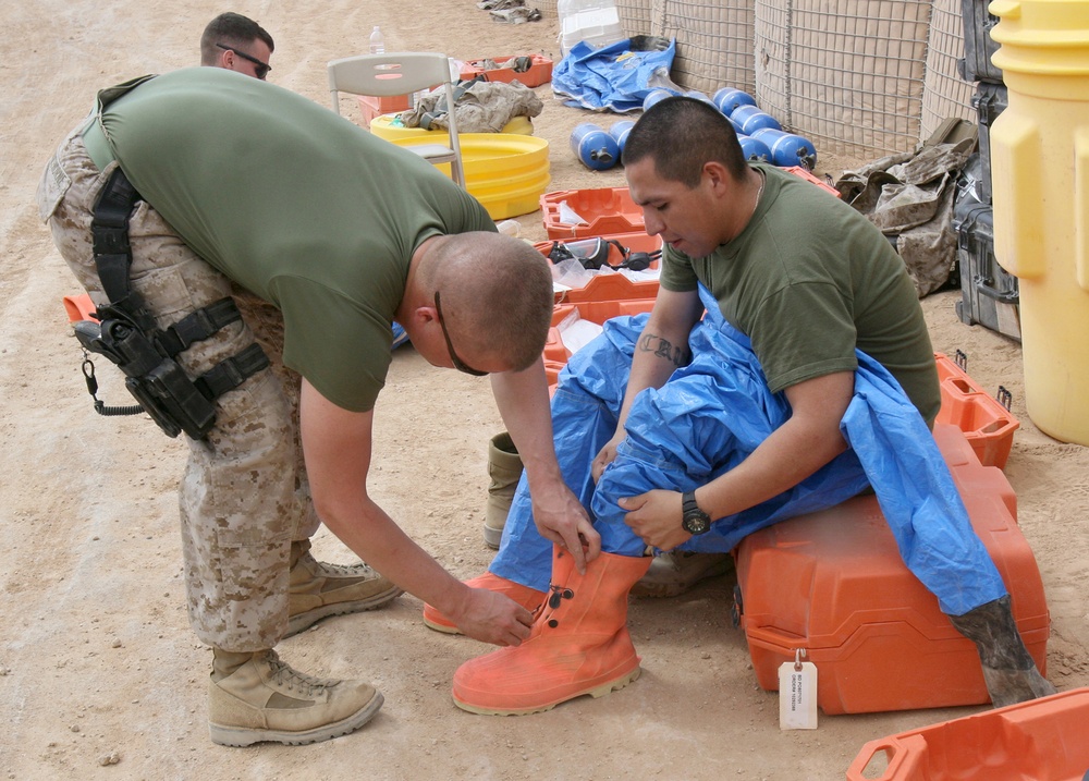 Chemical, Biological, Radiological, Nuclear Marines Train to Stay Ahead of Hazardous Material Threats