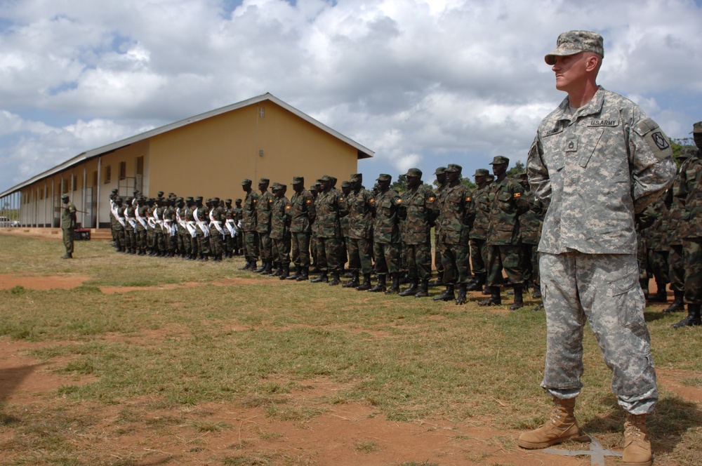 Combined Joint Task Force-Horn of Africa Counter Terrorism Class Graduated 133 Ugandian Soldiers