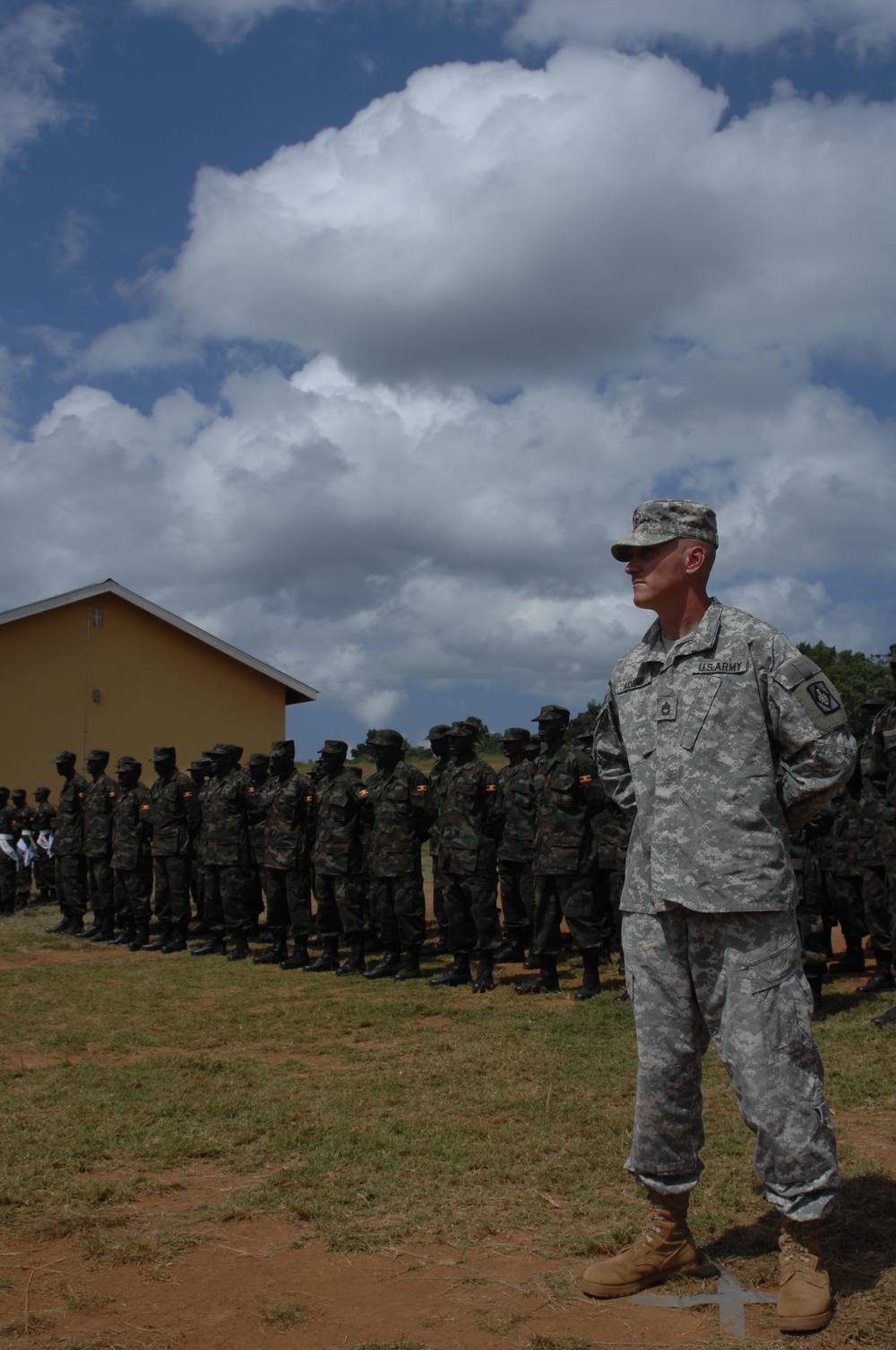 Combined Joint Task Force-Horn of AfricaCounter Terrorism Class Graduated 133 Ugandian Soldiers