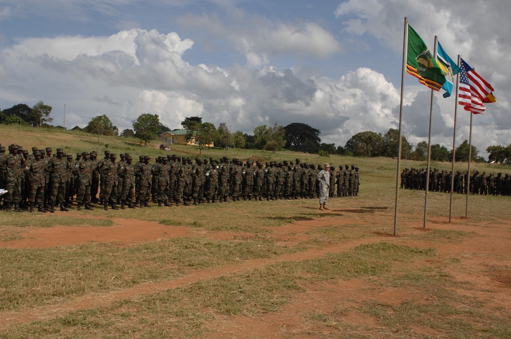 Combined Joint Task Force-Horn of Africa Counter Terrorism Class Graduates 133 Ugandian Soldiers