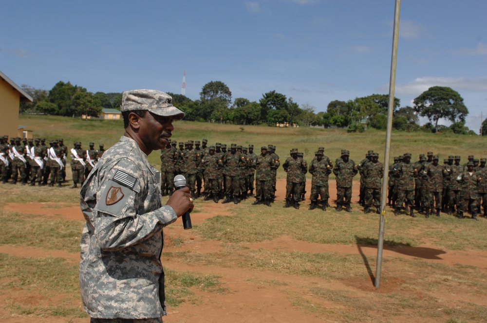 Combined Joint Task Force-Horn of Africa Counter Terrorism Class Graduated 133 Ugandian Soldiers