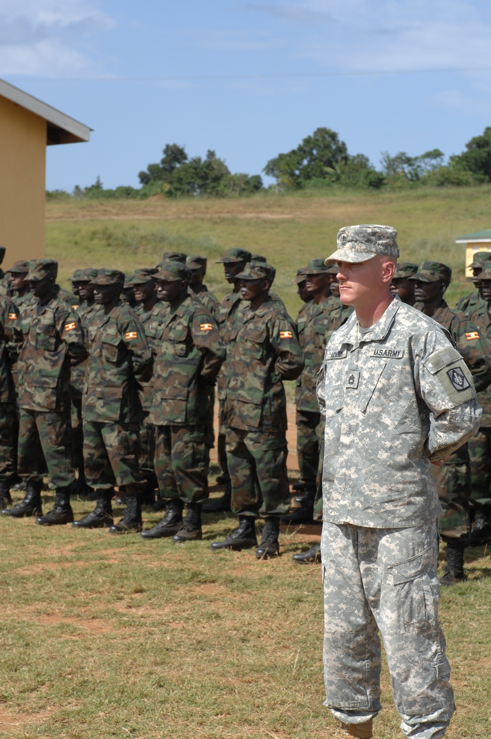 Combined Joint Task Force-Horn of Africa Counter Terrorism Class Graduates 133 Ugandian Soldiers