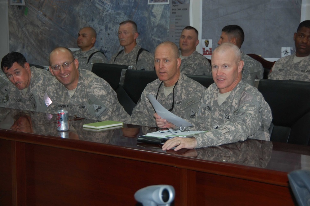 Iraqi Security Force Advisors attend brigade conference