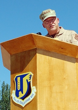 Incoming Commander Takes Reins of Manas Air Base