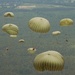 Paratroopers Floating Down