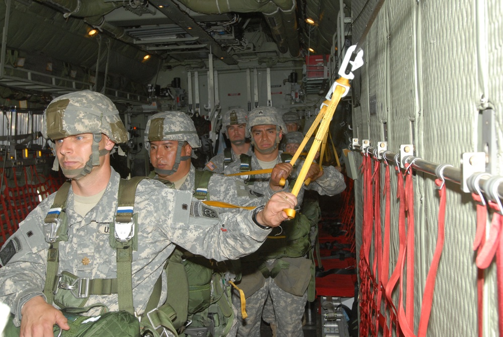 Paratroopers Waiting for the Signal