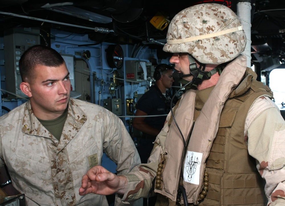 22nd Marine Expeditionary Unit Marines, Bataan sailors, certified for ship boarding