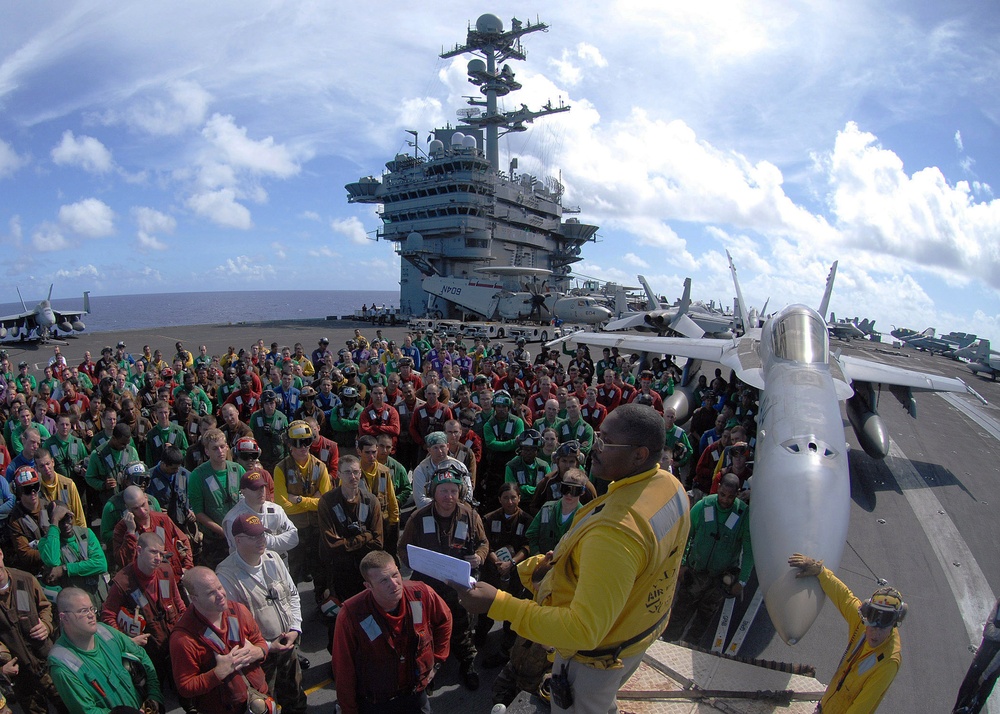 USS George Washington Deploys