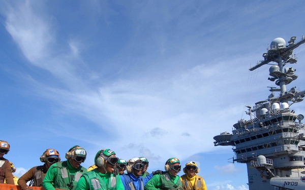 USS George Washington Deploys