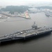 USS George Washington Departs