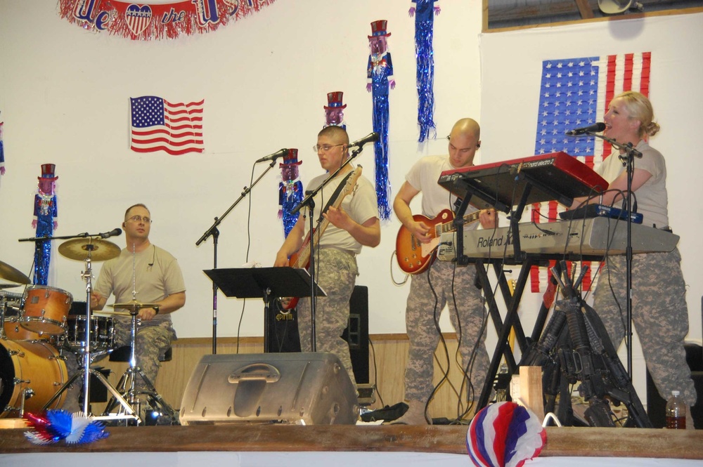 Contingency Operating Base Adder Soldiers celebrate Army's 234th birthday