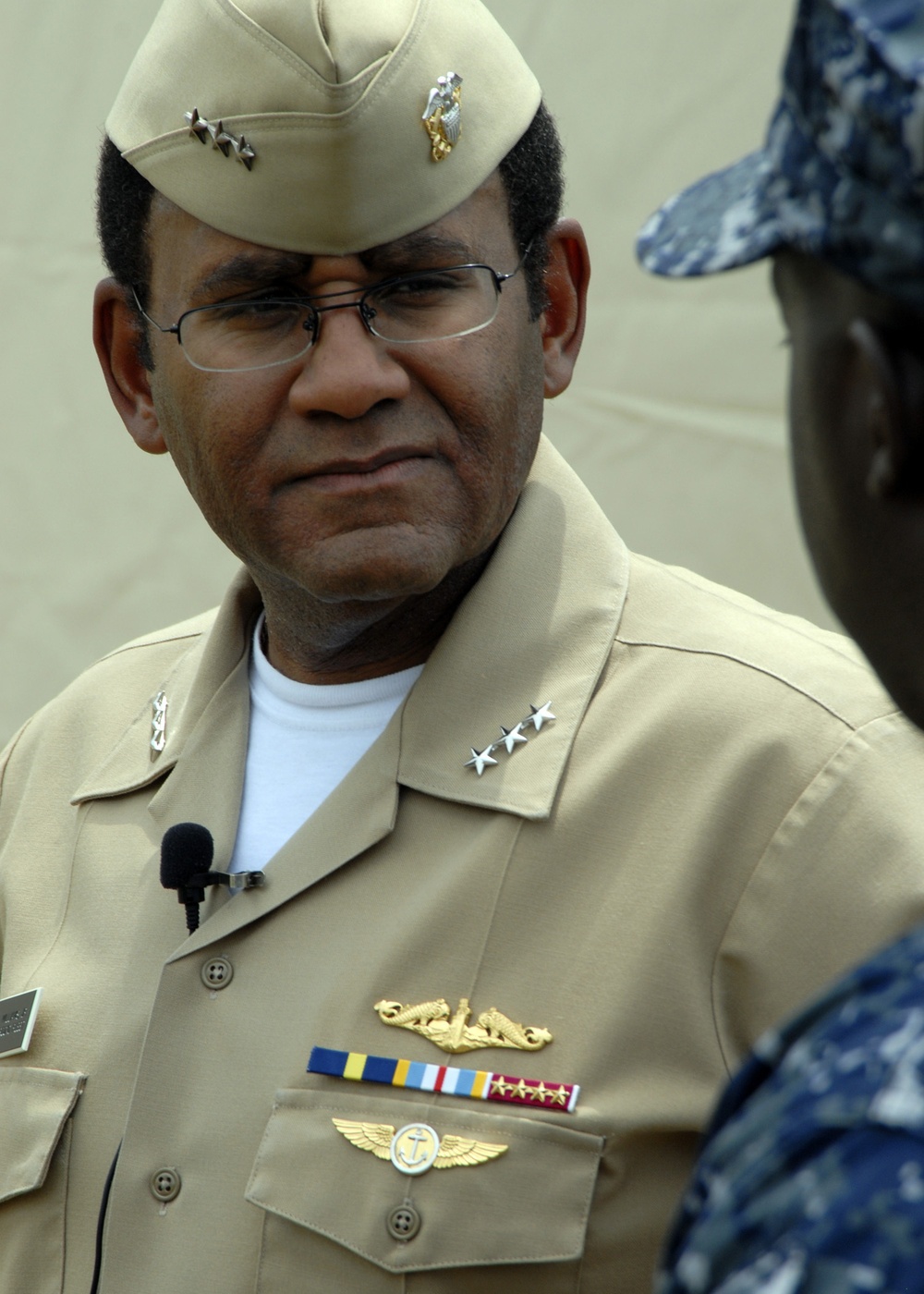Commander 2nd Fleet, Vice Adm. Williams, Visits Joint Forces during Joint Logistics-Over-The-Shore