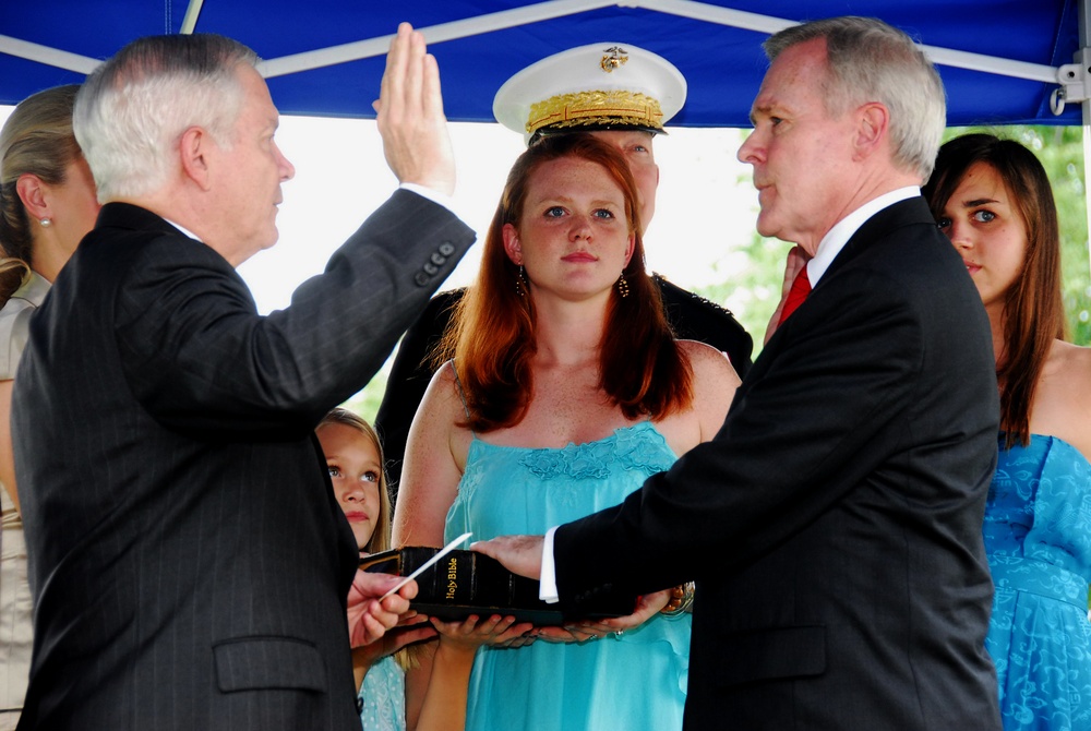 New Navy Secretary Stresses Commitment to Sailors, Marines, Families