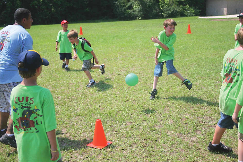 Cub Scouts visit the Air Station Cub Scouts visit the Air Station