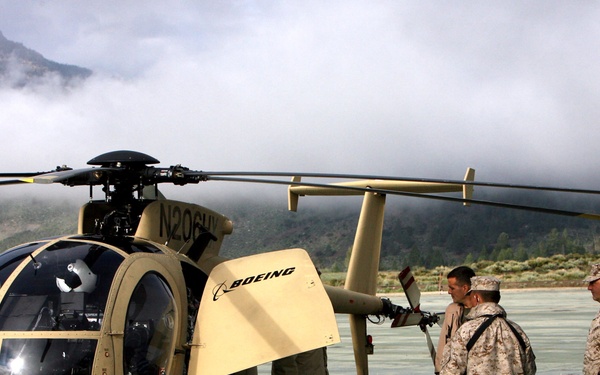 Unmanned Little Bird debuts