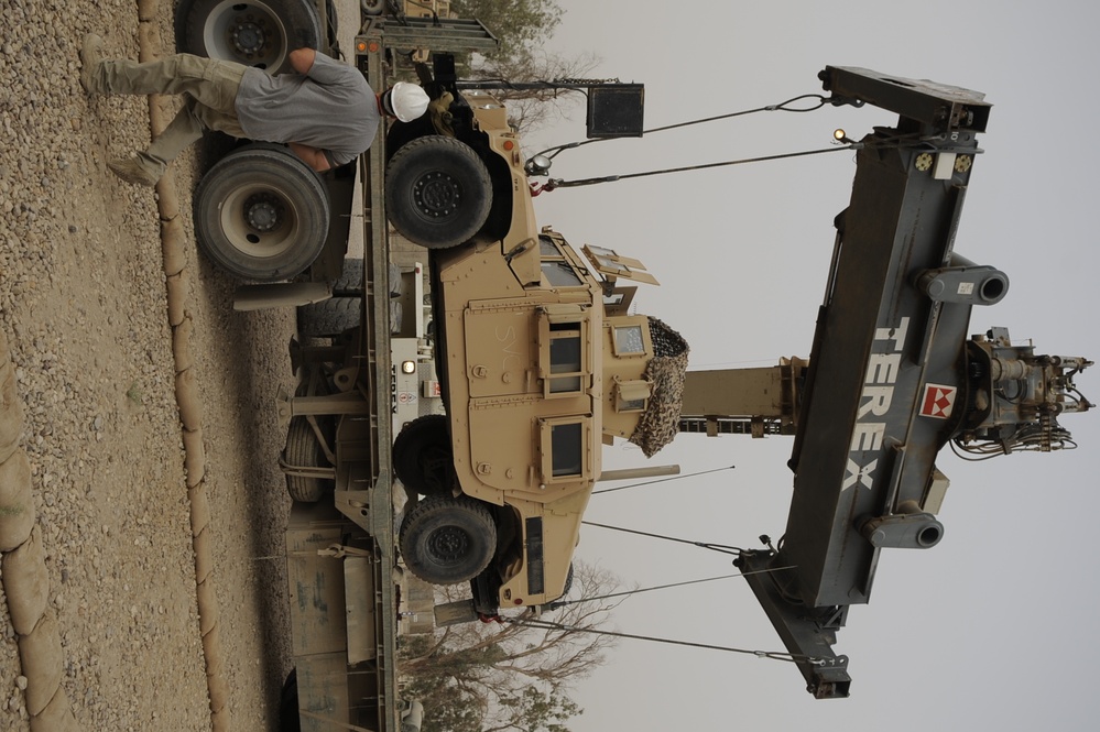 New Equipment delivered to Al Kut, Iraq