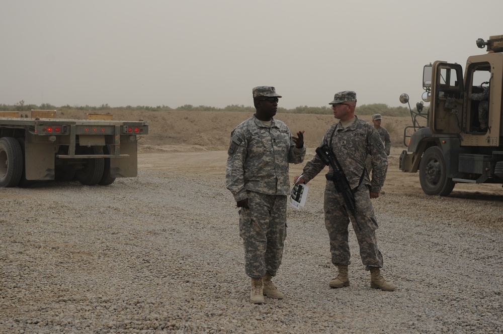 New Equipment delivered to Al Kut, Iraq