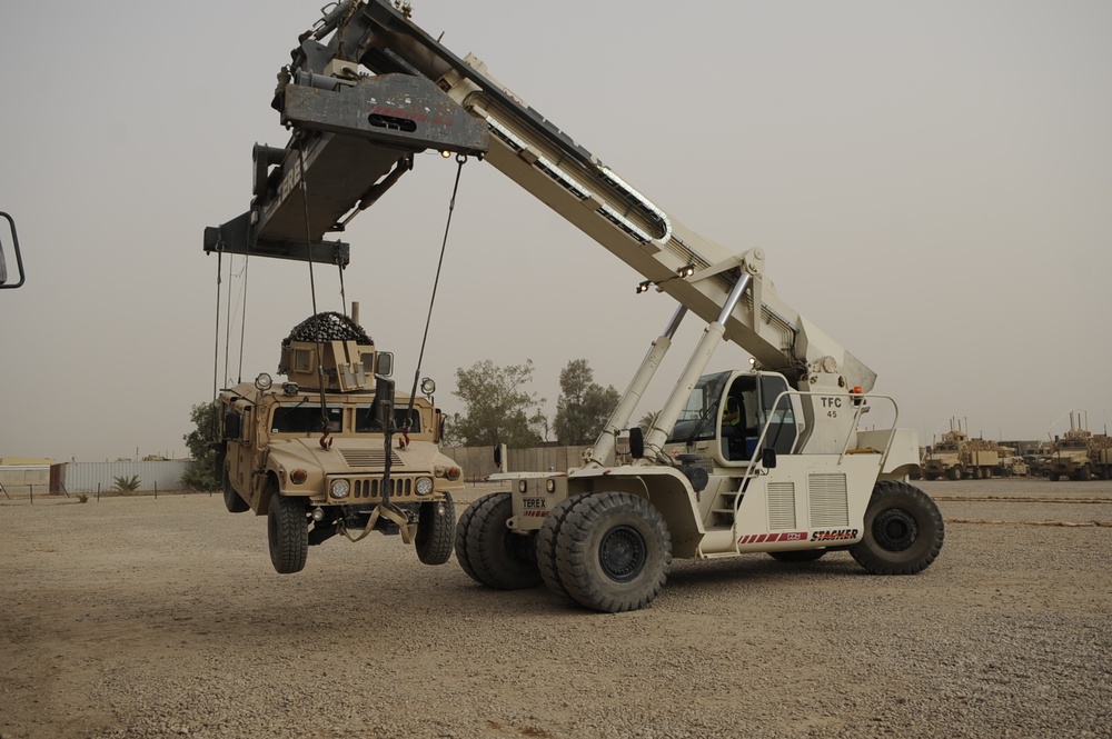 New Equipment delivered to Al Kut, Iraq