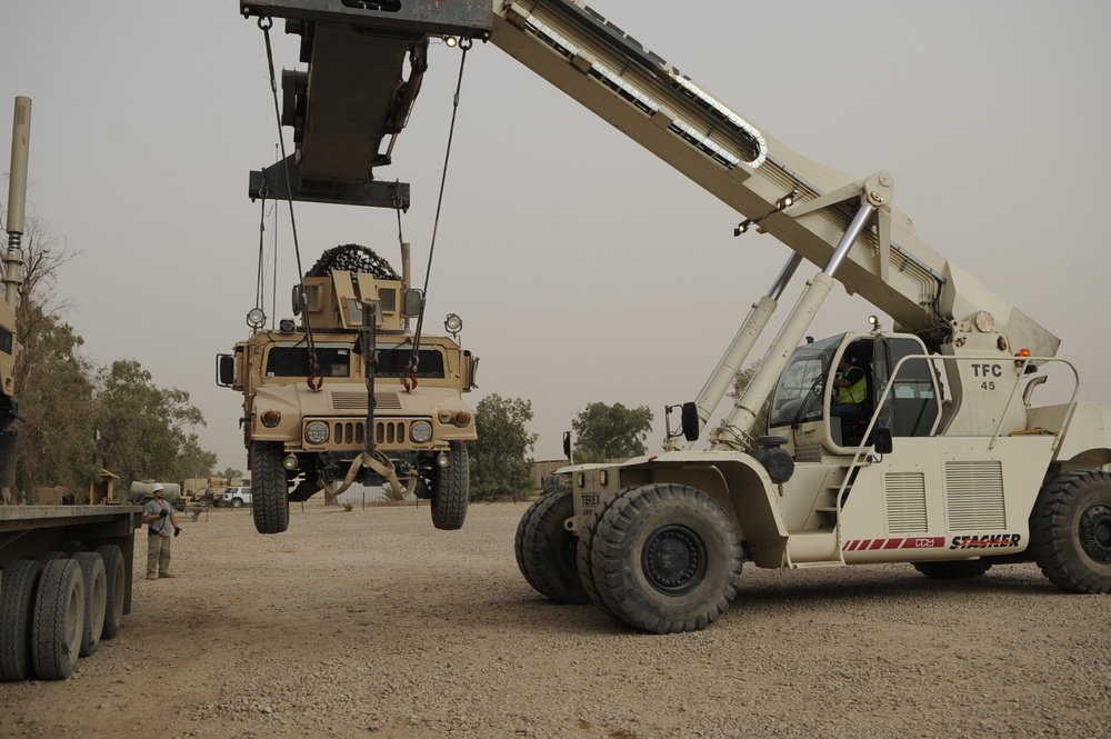 New Equipment delivered to Al Kut, Iraq