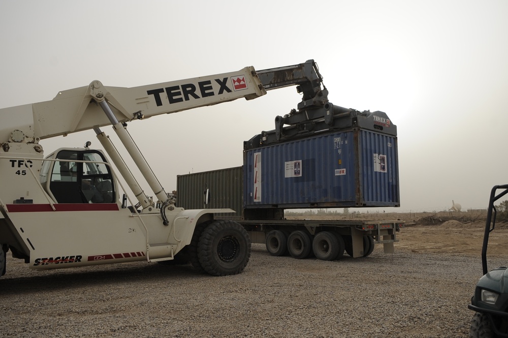 New Equipment delivered to Al Kut, Iraq