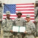 Re-enlistment ceremony