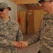 Command Sgt. Maj. Rory Malloy visits Joint Security Station Loyalty