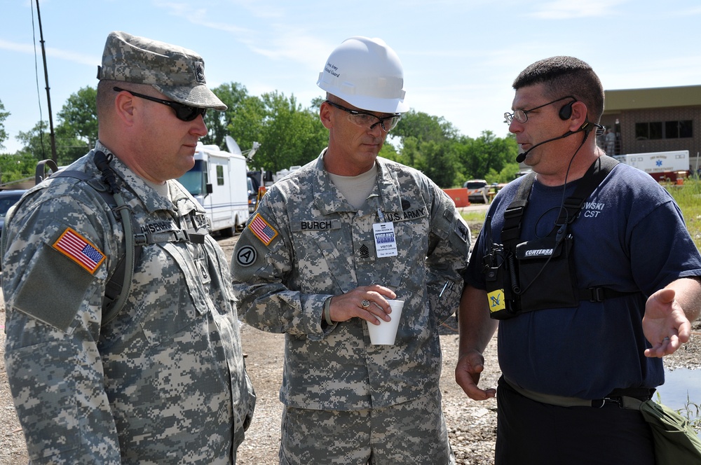 Vigilant Guard relationships key to disaster response says Nebraska sergeant major