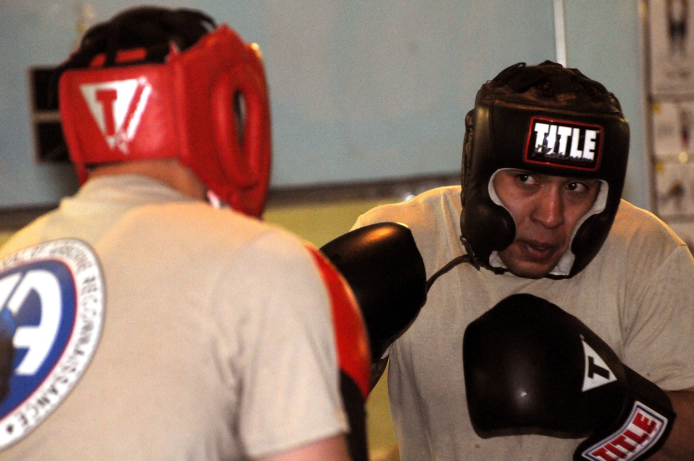 Fight Night at Joint Security Station Loyalty