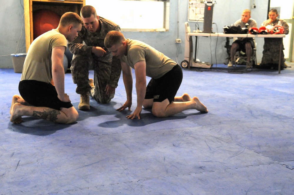 Fight Night at Joint Security Station Loyalty