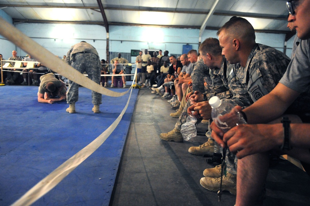 Fight Night at Joint Security Station Loyalty