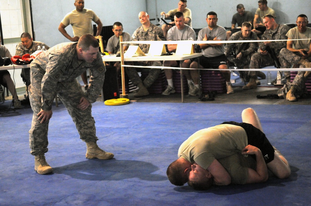 Fight Night at Joint Security Station Loyalty