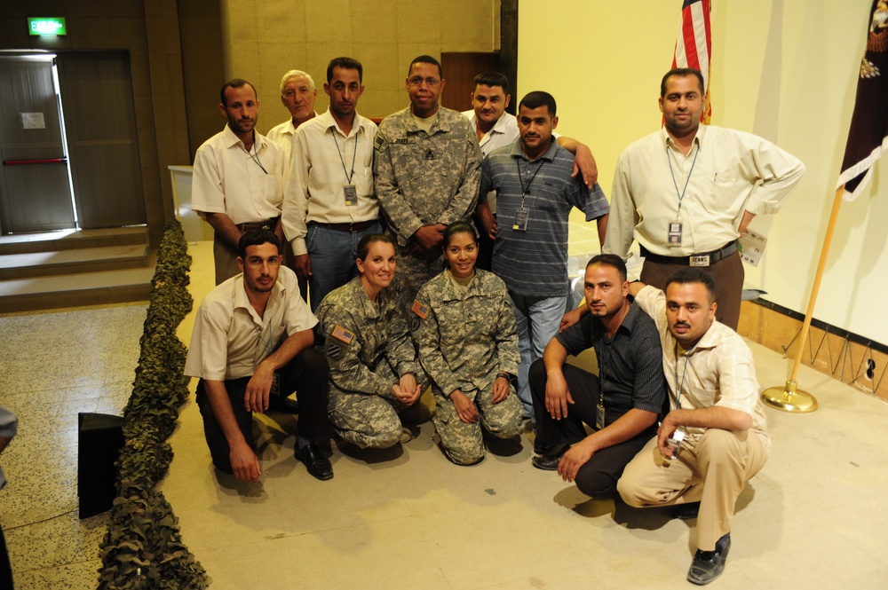 Tikrit General Hospital nurses graduate from Emergency Medical Technician Training Course