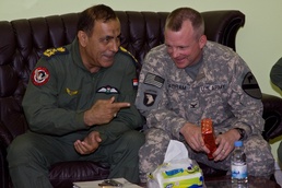 Fostering partnership with Iraqi air force