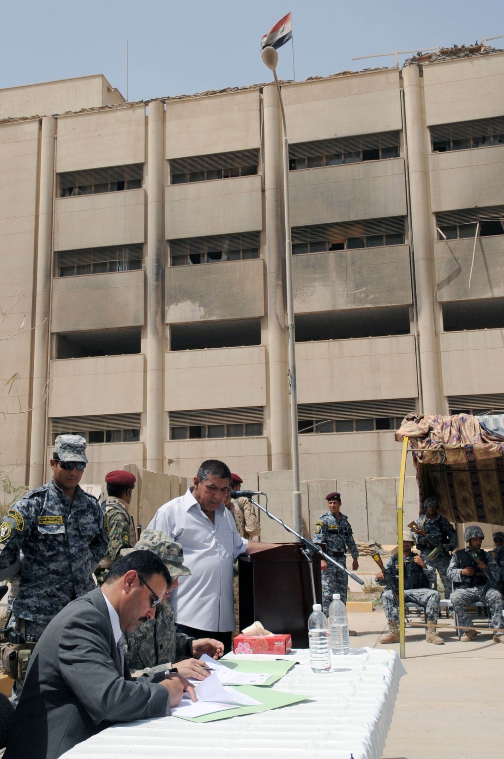 Joint Security Station Oubaidy transfers to Iraqi Security Forces