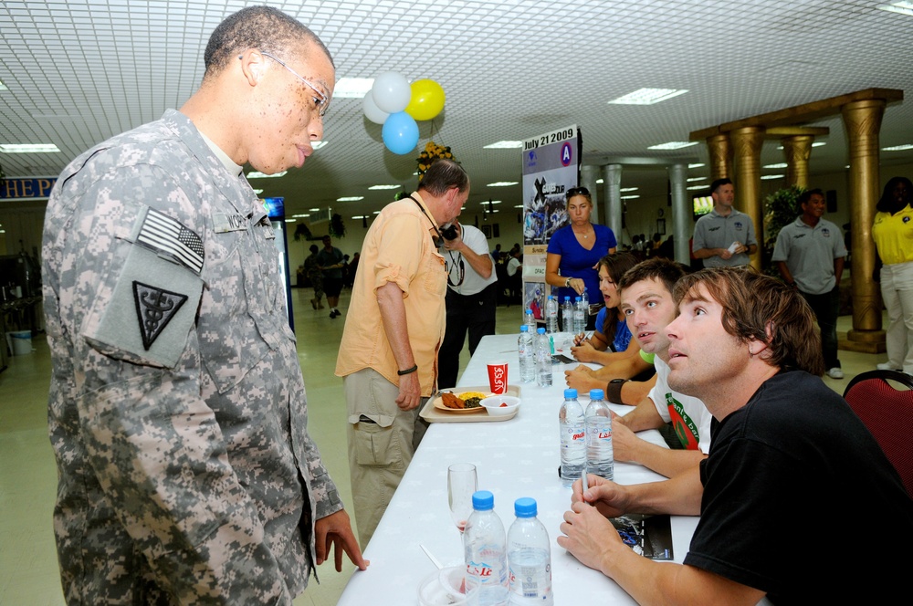 X-Games Athletes Support Troops Overseas