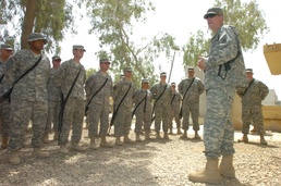 Brig. Gen. Lally tours and bids farewell to 259th Combat Sustainment Support Battalion Soldiers